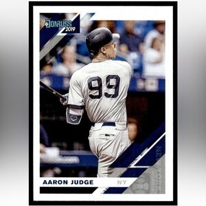 💗3/$9💗 Aaron Judge 2019 Donruss New York Yankees Baseball Card